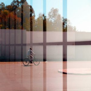 MAN WiTH BiCYCLE THROUGH A GRiD No. 1 - AGADiR, MOROCCO 2014.jpg
